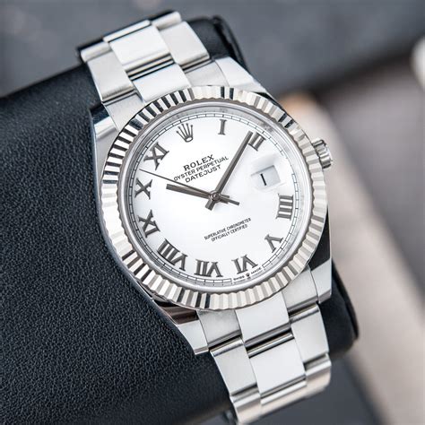 rolex datejust fluted bezel oyster bracelet|rolex oyster perpetual datejust 41mm.